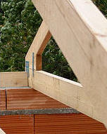 Toiture en tuile beton