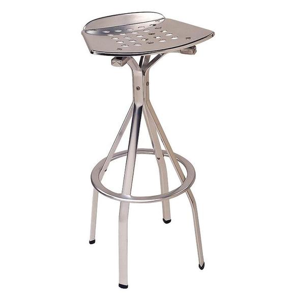 SET DE 2 Tabourets Contemporains Tout Aluminium INDECASA