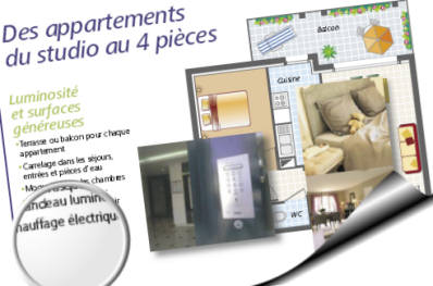 brochure descriptive d'un programme de promoteur immobilier