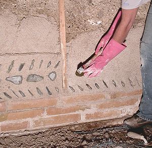 placer les galets centraux 