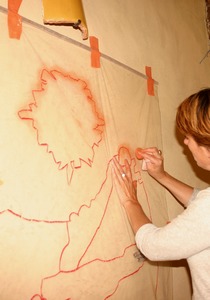 tapoter avec la poupée tous les détourages