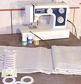 réaliser la confection de rideaux faits maison