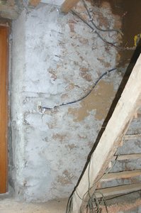 gobetis de chaux puis arrosage